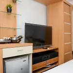 Fully Furnished With Cozy Design Studio Bassura City Apartment By Travelio
